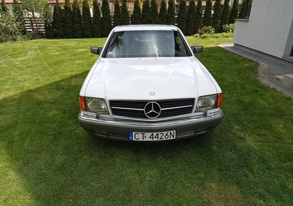 Mercedes-Benz Klasa S cena 185000 przebieg: 71064, rok produkcji 1986 z Toruń małe 667